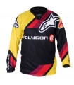 MAILLOT MANGA LARGA ALPINESTARS REPLICA TEAM UR 2015 (AMARILLO/NEGRO)