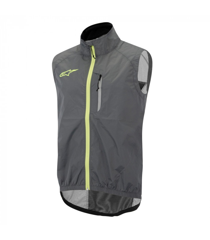 ALPINESTARS DESCENDER VEST (GREY/YELLOW)