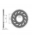 CORONA SUNSTAR ACERO KAWASAKI, SUZUKI (44 DIENTES)