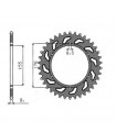 SUNSTAR STEEL REAR SPROCKET FOR TRIUMPH  (43 TEETH)