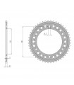 CORONA SUNSTAR ALUMINIO HONDA (44 DIENTES)