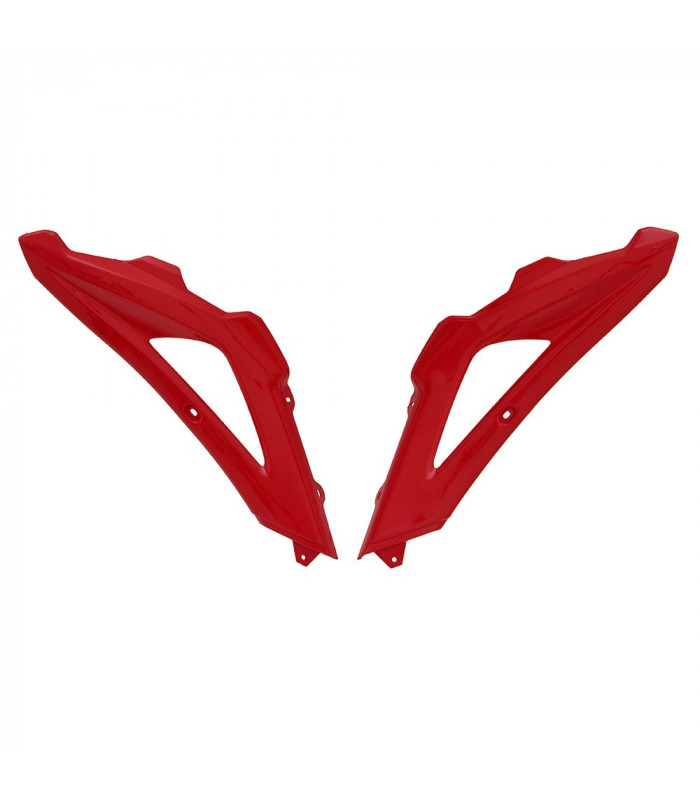 TAPAS RADIADOR SUP. ROJAS  HUSQVARNA TC-TE 2005-07 / CR-WR 2006-13