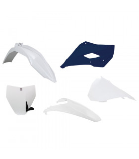 KIT PLASTICOS COLOR ORIGEN  (BLANCO-AZUL)  HUSQVARNA