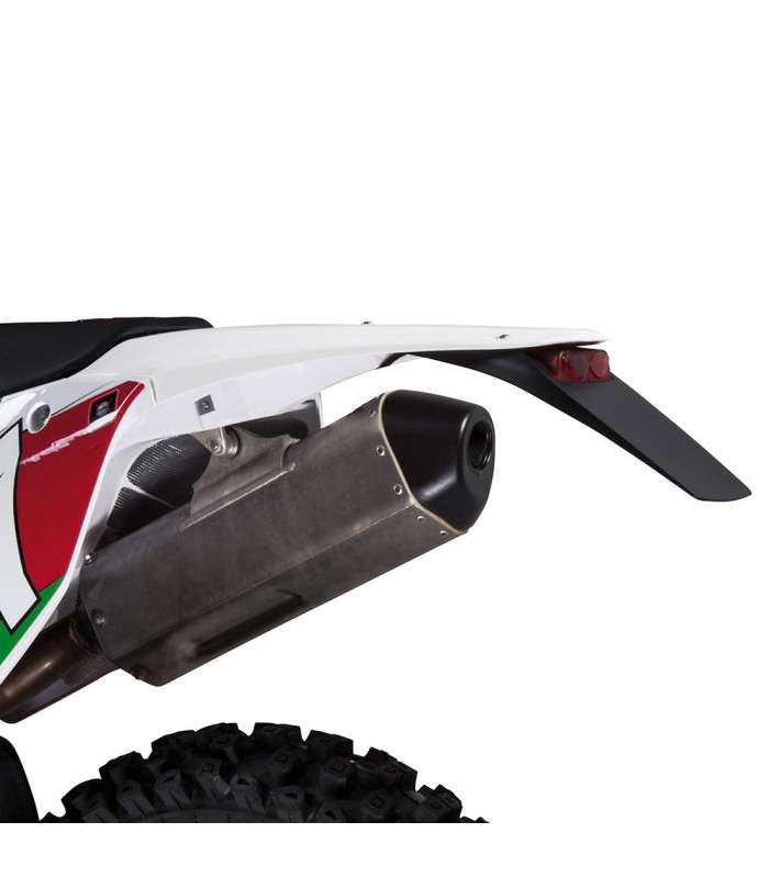 PORTAMATRICULAS EXTREME NEGRO CON LEDS ROJOS