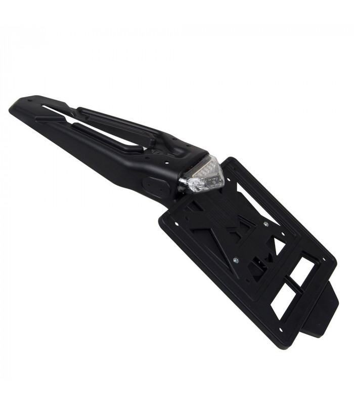 PORTAMATRICULAS ABATIBLE INTEGRA RACING NEGRO