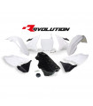 KIT PLASTICOS BLANCO/NEGROS  CON DEPOSITO YZ 125-250 ' 2015-16