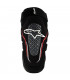 RODILLERAS ALPINESTARS ALPS 2 (NEGRAS/BLANCAS/ROJAS)
