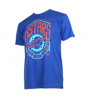 CAMISETA ALPINESTARS M. CORTA SHED AZUL