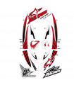 ALPINESTARS BIONIC NECK GRAPHIC KIT (RED/BLACK)
