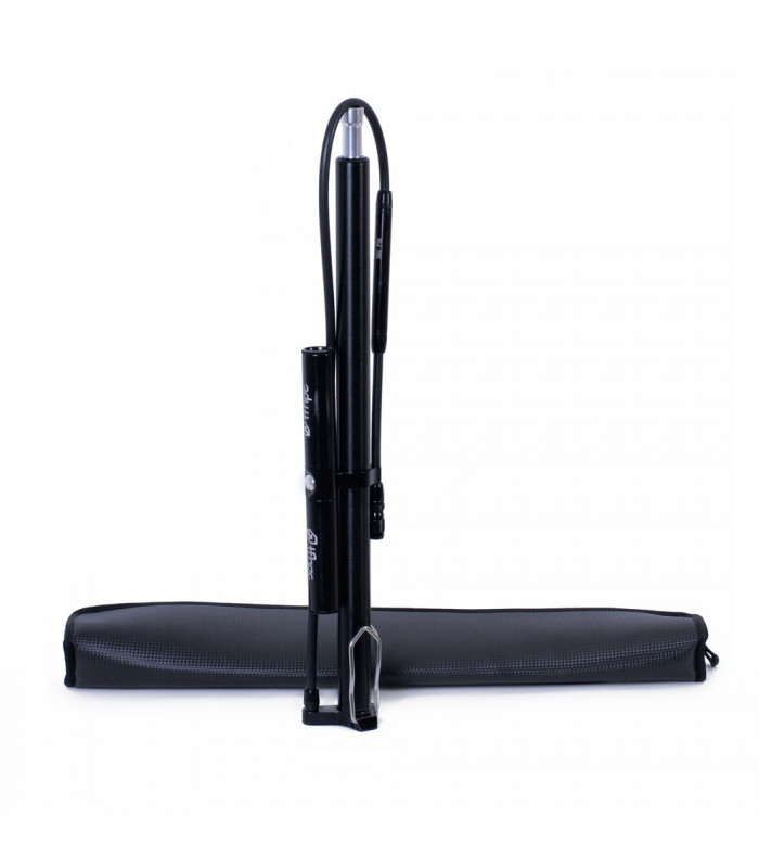TFHPC TRAVEL ALUMINIUM FLOOR PUMP (WITH BACK)