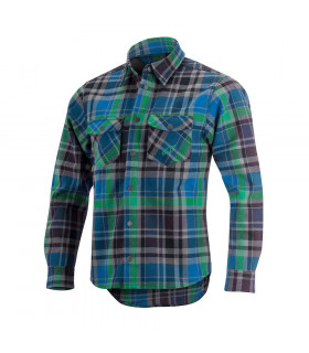 CAMISA SLOPESTYLE BLUE TARTAN