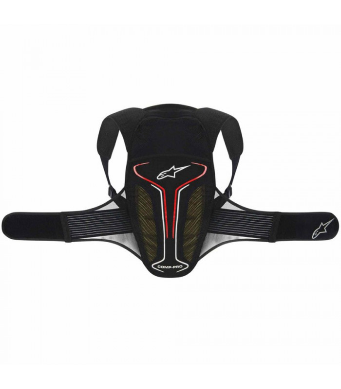 ALPINESTARS EVOLUTION BACK PROTECTOR (BLACK/WHITE/RED)