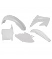KIT PLASTICOS BLANCOS  HONDA CR 125-250 ' 2004-07