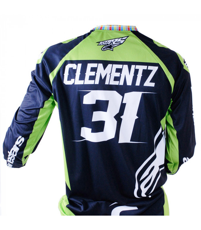 CAMISETA REPLICA JEROME CLEMENTZ VERDE/BLANCA