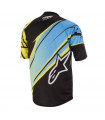 MAILLOT ALPINESTARS SIGHT (NEGRO/AZUL/AMARILLO)