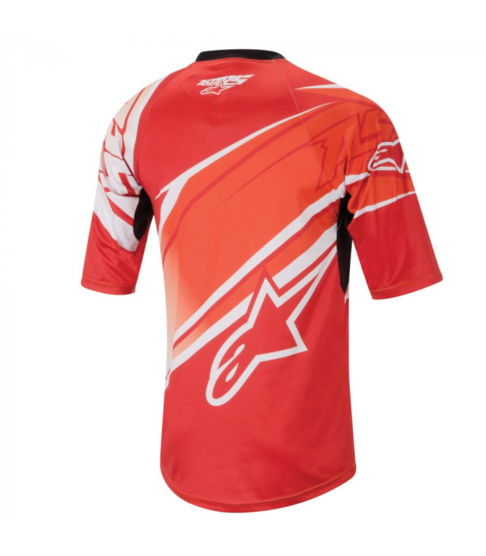 MAILLOT ALPINESTARS SIGHT (RED/SPICY ORANGE)