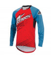 MAILLOT MANGA LARGA ALPINESTARS SIGHT MERCURY (NARANJA/AZUL)