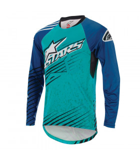 ALPINESTARS SIGHT MERCURY LS JERSEY (BLUE STRATOS/AQUA)
