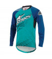 MAILLOT MANGA LARGA ALPINESTARS SIGHT MERCURY (BLUE STRATOS/AQUA)