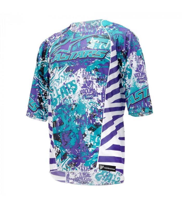 MAILLOT ALPINESTARS GRAVITY (VIOLETA/AZUL MARINO)