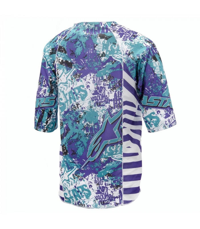 MAILLOT ALPINESTARS GRAVITY (VIOLETA/AZUL MARINO)