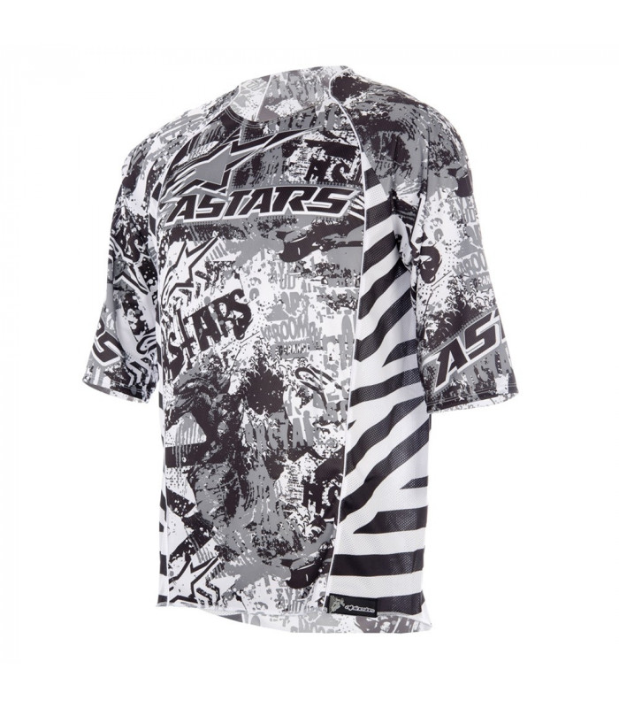 MAILLOT ALPINESTARS GRAVITY (GRIS/BLANCO)