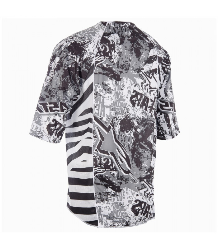 MAILLOT ALPINESTARS GRAVITY (GRIS/BLANCO)