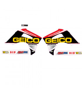 D'COR VISUALS TEAM GEICO HONDA GRAPHICS KIT