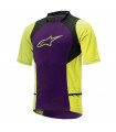 ALPINESTARS DROP 2 JERSEY (PURPLE/ACID YELLOW)