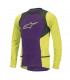 ALPINESTARS DROP 2 LONG SLEEVE JERSEY (PURPLE/ACID YELLOW)
