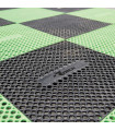 PARQUET PLASTICO RTECH NEGRO (9 PZS. / 1M x 1M)