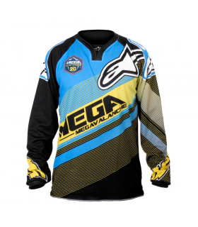 ALPINESTARS TEAM UCC MEGAVALANCHE JERSEY (CYAN/BLA