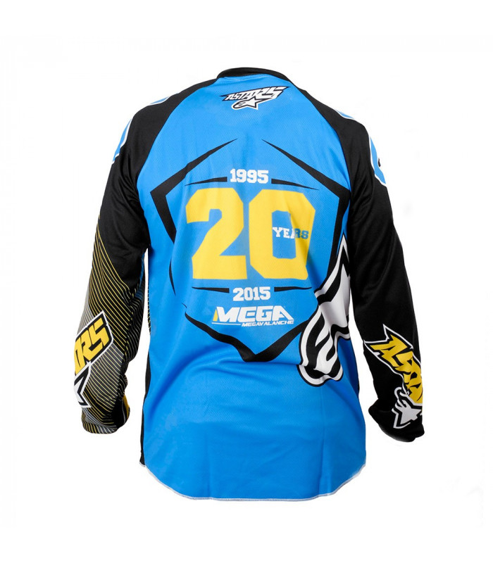 ALPINESTARS TEAM UCC MEGAVALANCHE JERSEY (CYAN/BLA