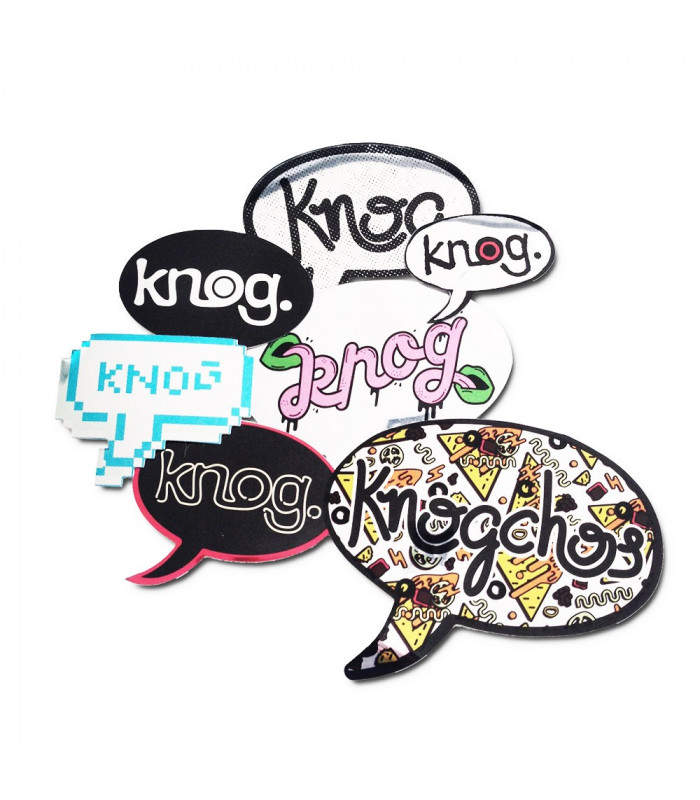 KNOG STICKER SET 2016