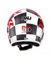 CASCO TRIAL NAU FREE TRIAL BLANCO/ROJO
