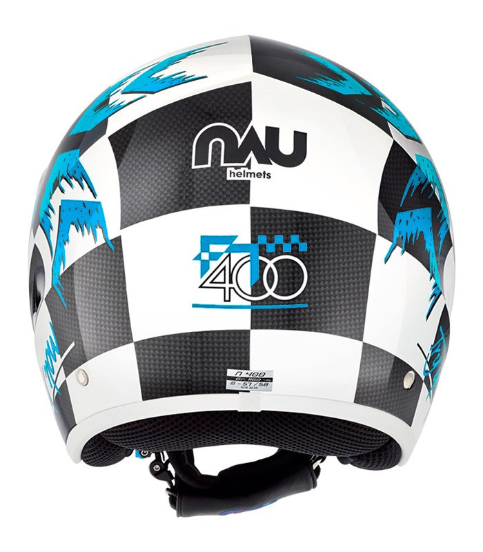 CASCO TRIAL NAU FREE TRIAL BLANCO/AZUL
