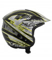 CASCO NAU TRIAL OVERNET NEGRO/AMARILLO