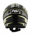 CASCO NAU TRIAL OVERNET NEGRO/AMARILLO