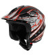 CASCO NAU TRIAL OVERNET NEGRO/ROJO