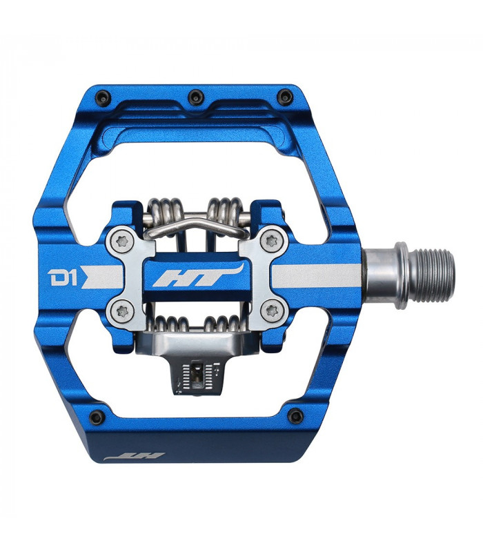 PEDALES PLATAFORMA HT D1 ROYAL BLUE
