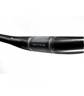 NINER FLAT TOP CARBON HANDLEBAR (710 MM/GREY)