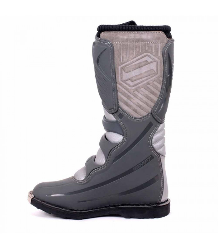 BOTA CROSS SHIFT COMBAT PLATEADA