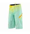 PANTALONES CORTOS 100% R-CORE SUPRA (SEAFOAM/YELLOW)