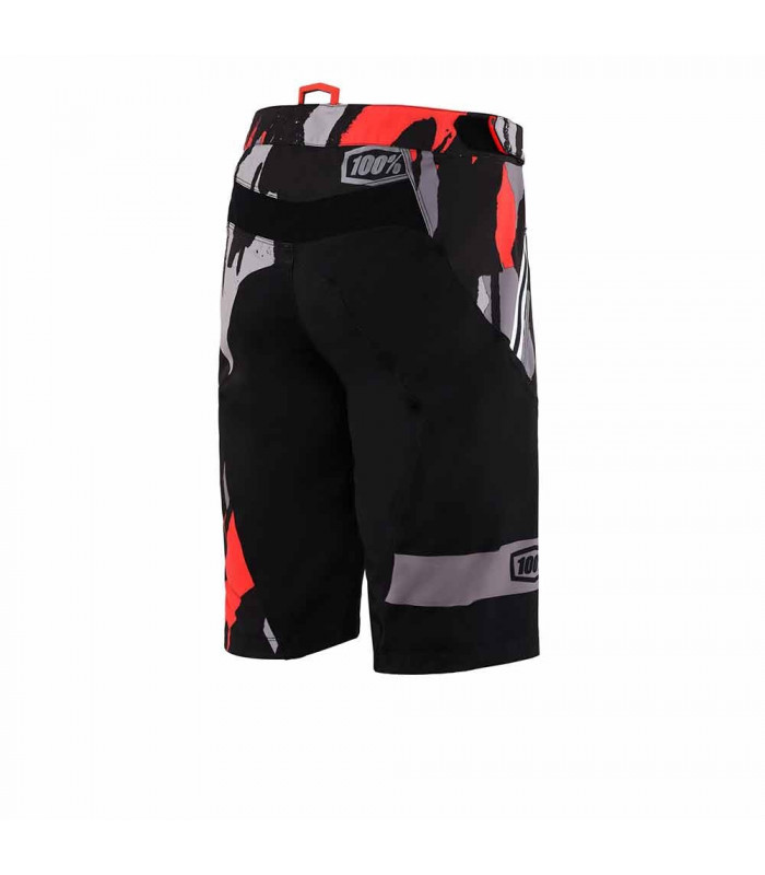 SHORT MTB AIRMATIC CAMO NEGRO.