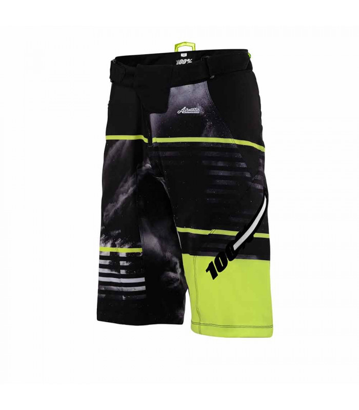 SHORT MTB AIRMATIC DUSTED LIME.