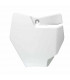 PLACA FRONTAL PORTANUM. BLANCA  KTM SX 65 ' 2016-17