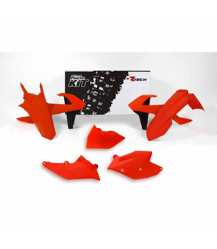 KIT PLASTICOS NARANJA NEON (5 PZS)  KTM EXC/F ' 2017