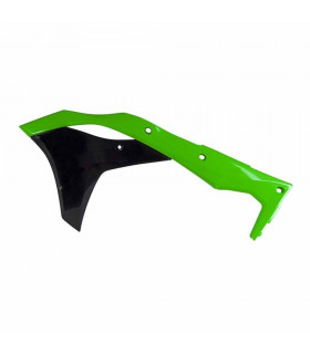 TAPAS RADIADOR VERDE NEON/NEGRAS  KAWA KXF 250 ' 2017