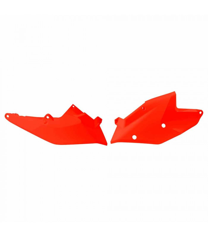 TAPAS LATERALES NARANJA NEON  KTM SX-SXF ' 2016-17 / EXC-F ' 2017