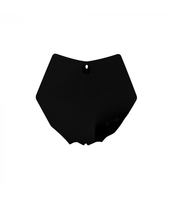 PLACA FRONTAL PORTANUM. NEGRA.  KTM SX 85 ' 2013-17